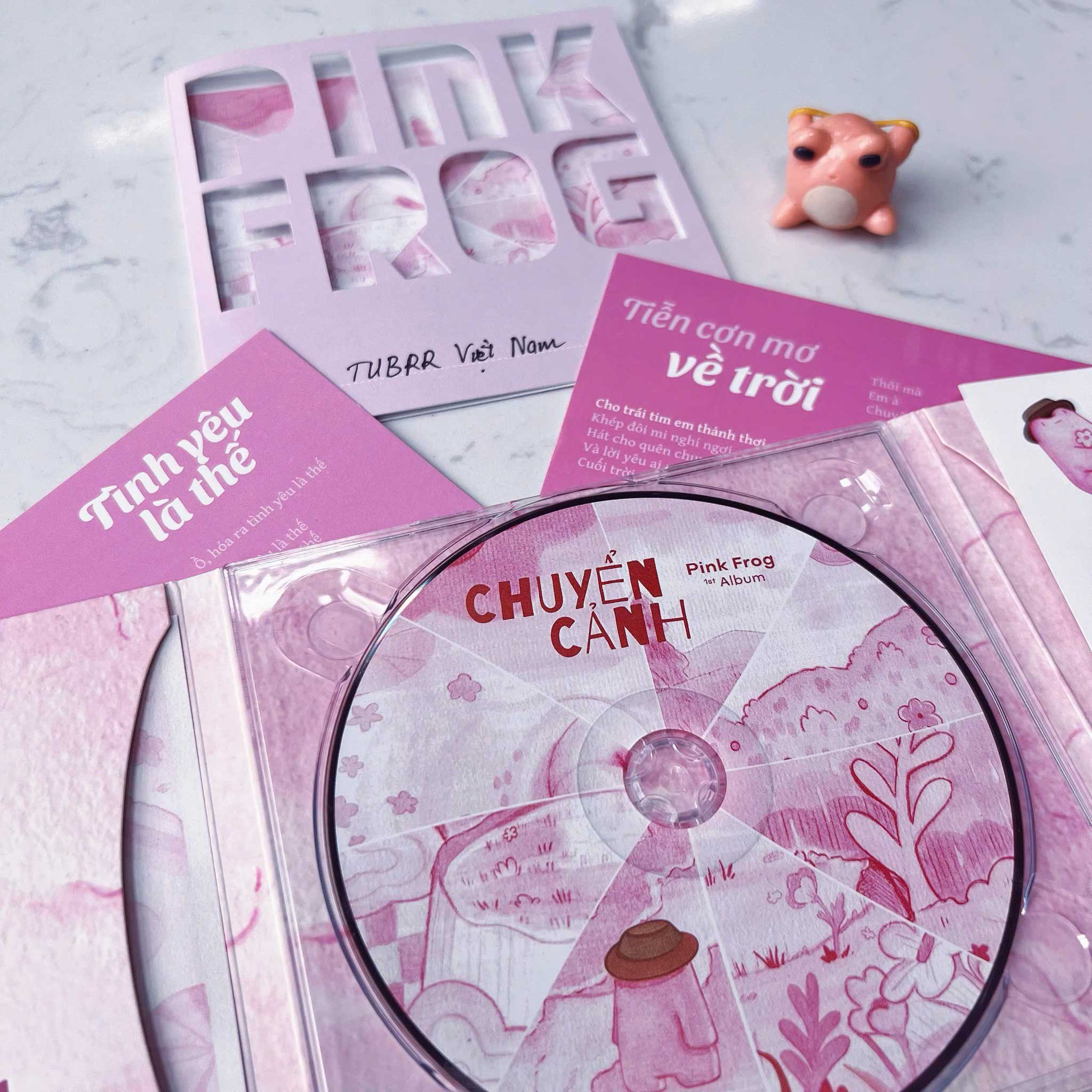 Album “Chuyển cảnh” phiên bản vật lý