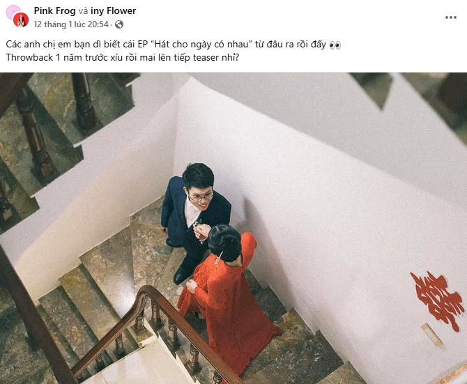 EP “Hát cho nhau nghe” phát hành để kỷ niệm một năm ngày cưới